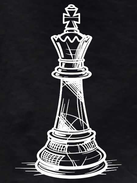Chess piece sketch