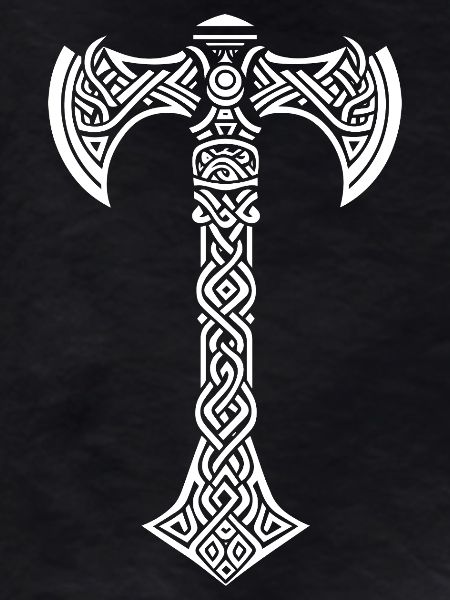 Mjöllnir Viking symbol