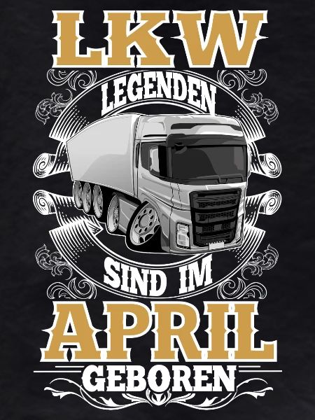Truck Driver Birthday April