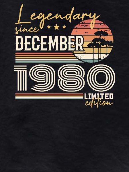 December 1980 45th Anniversary Gift