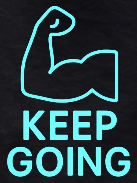 Durchhaltearm Keep Going