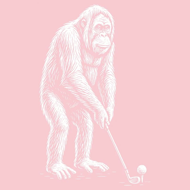 Orangutan Golf Putts