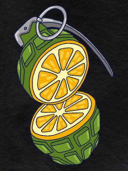 Camouflage of an Orange