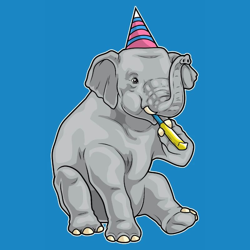 Elephant Birthday Toad