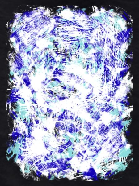BlauTürkis Tie-Dye Muster