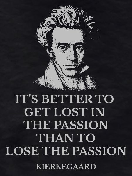 Kierkegaard-Passionszitat