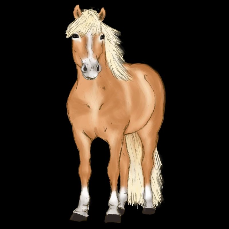 blonder Haflinger