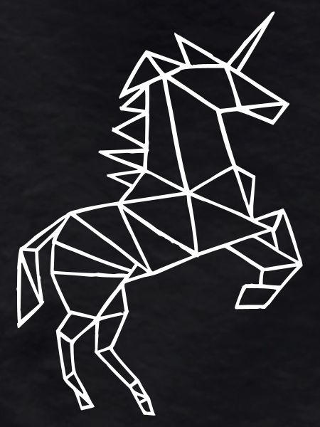 Origami Einhorn