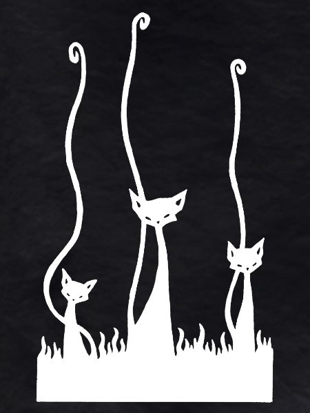 The Three White Cats