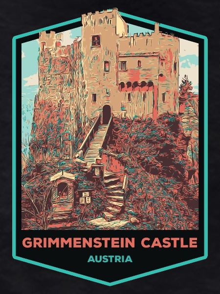Illustration Grimmenstein Castle, Lower Austria