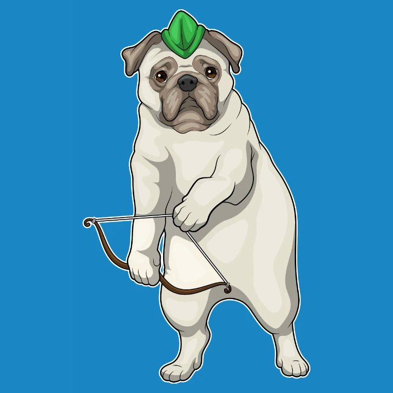 Pug Archer Bow