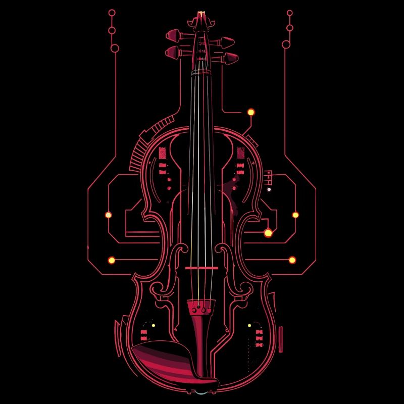 Dessin de violon