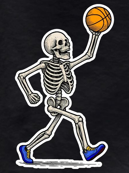 Basketball Skeleton Slam