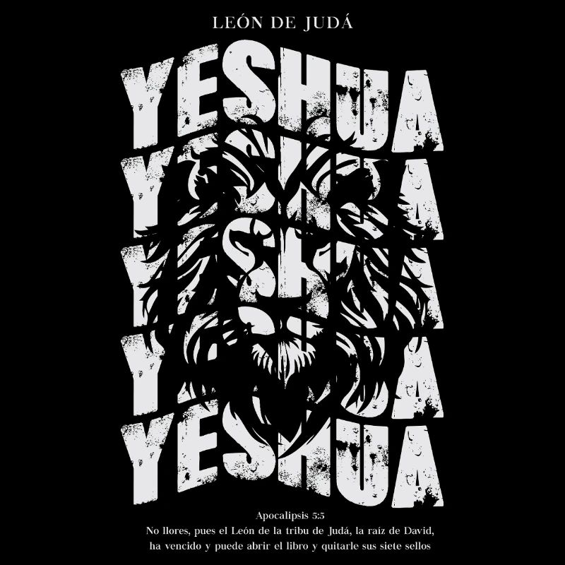 Lion de Juda Style abstrait
