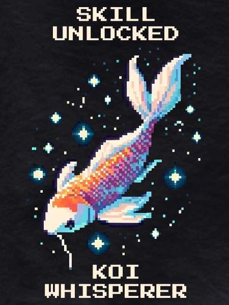 Skill freigeschaltet: Koi-Flüsterer | Koi Teich