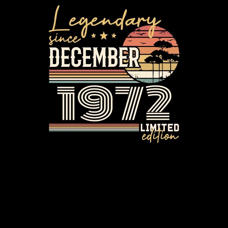 Cadeau 53e Anniversaire Décembre 1972