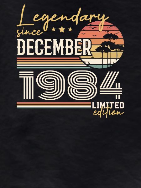 41st Anniversary Gift December 1984