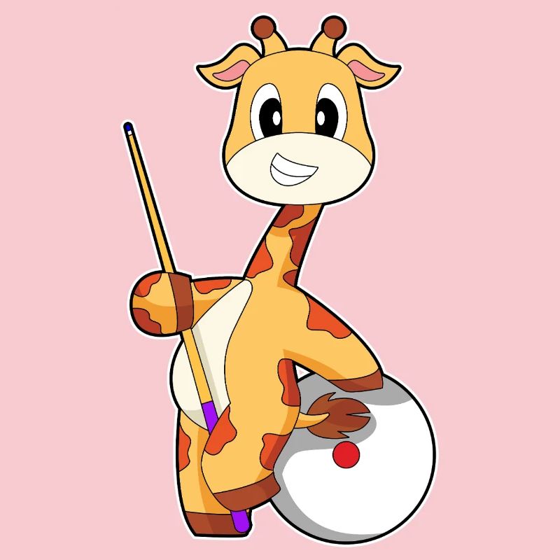 Billard de girafe Sport de queue