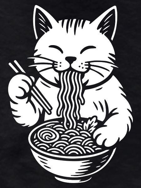 Kawaii Cat Ramen Bowl
