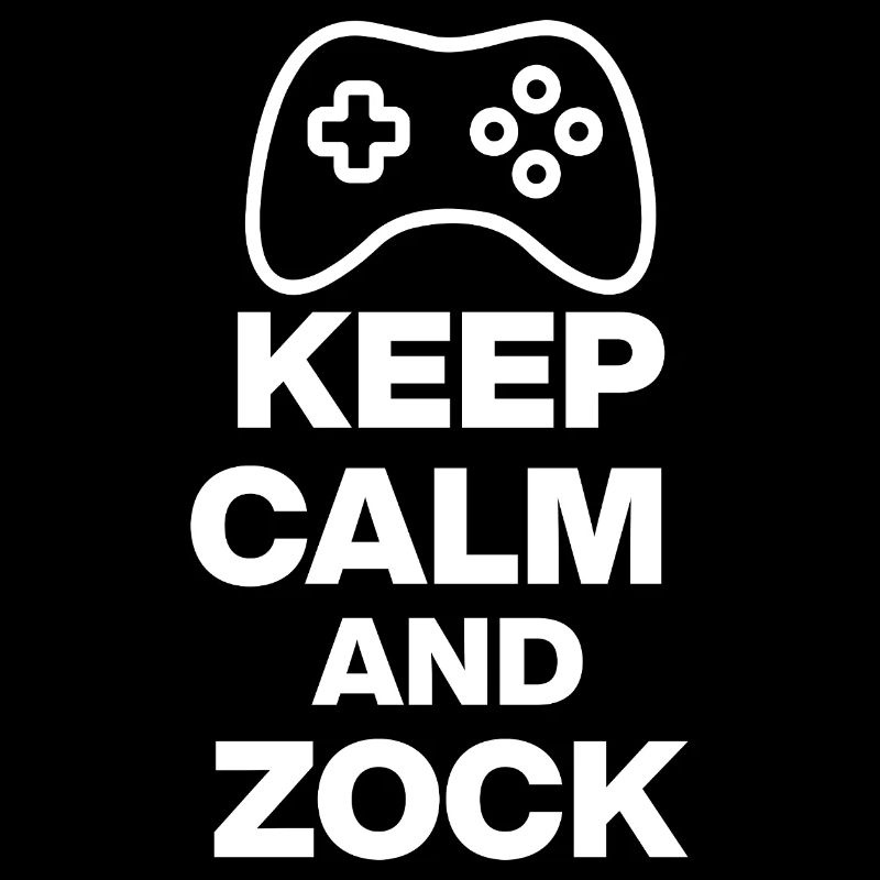 RESTEZ CALME ET JOUEZ ! CONSOLE GAMING GAMING PC blanc