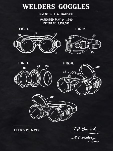 Patent Blueprint: Welding Goggles