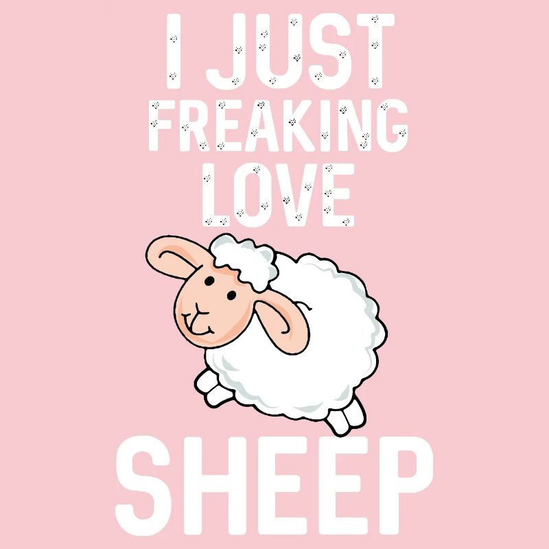 I Freaking Love Sheep | Funny Sheep Design