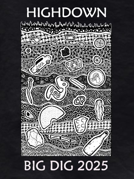 Big Dig 2025 Doodle-Kunstwerk