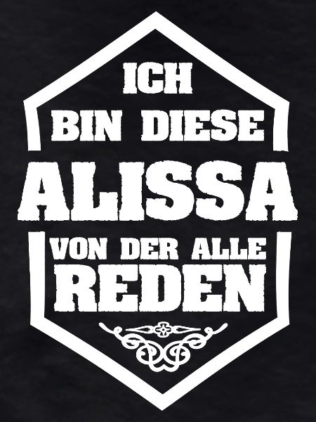Geschenk für Alissa
