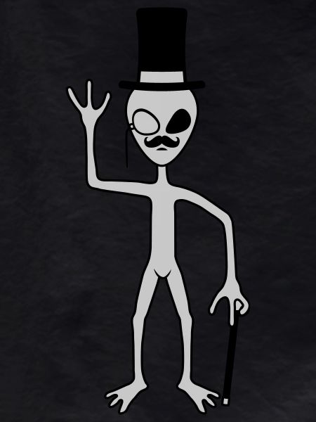 Sir Alien waves friendly