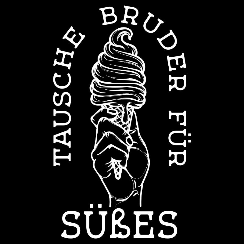 Lustig Süßigkeiten Statement Eis Nachspeise