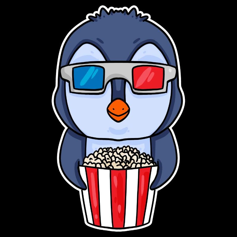 Popcorn Kino Pinguin