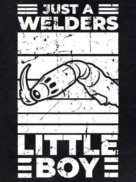 Funny welder boy