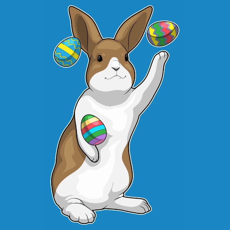 Bunny Easter Juggling