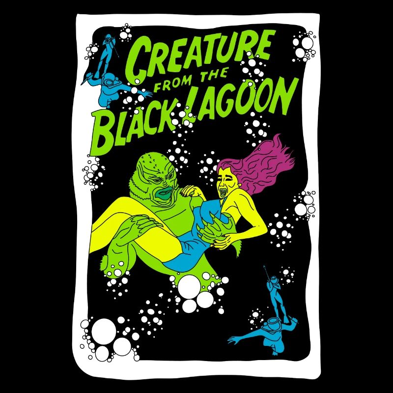 Créature du lagon noir Illustration