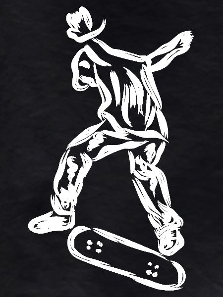 Skater Drawing