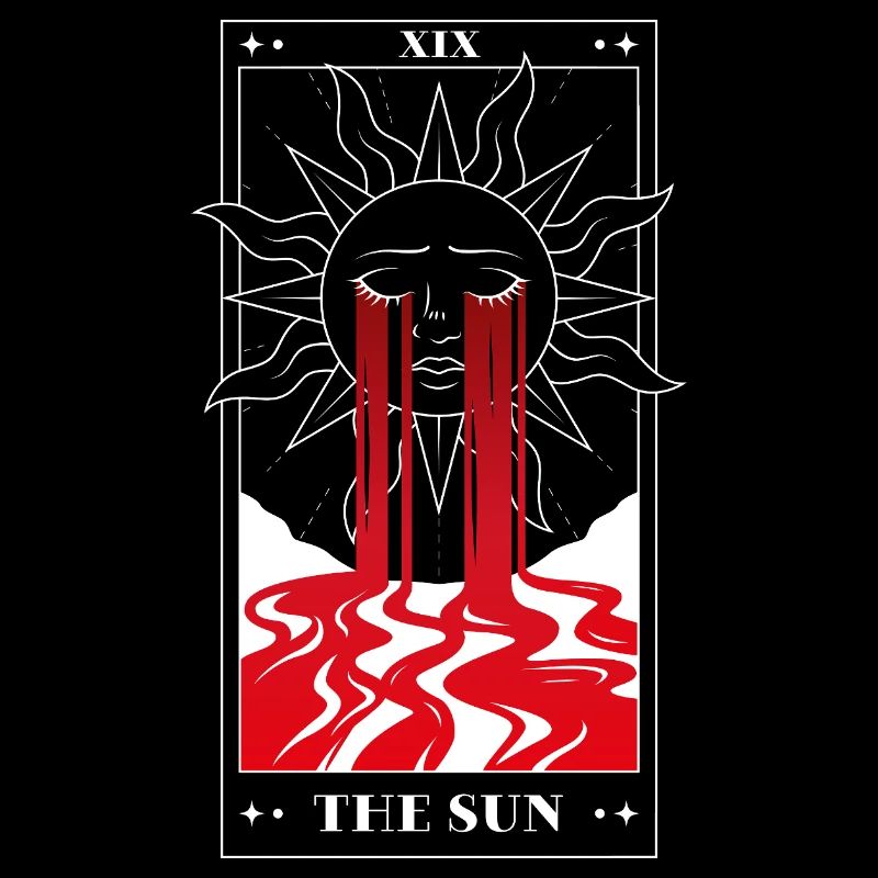 The Sun Tarot – Dark Occult Art