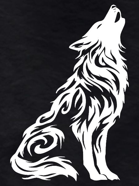 Wolf Tribal Tattoo