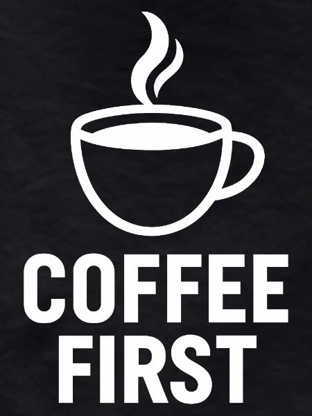 Coffee First – Minimal Coffee Design