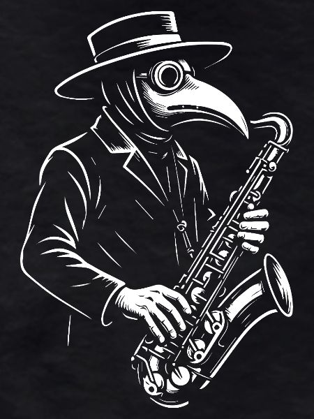 Jazz Plague Doctor Sax