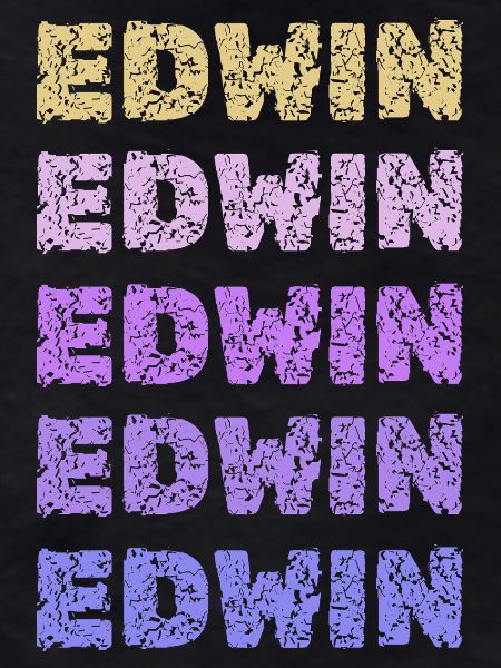 Edwin als Edwin