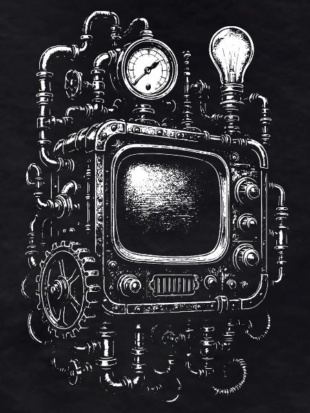 Steampunk Television Engine