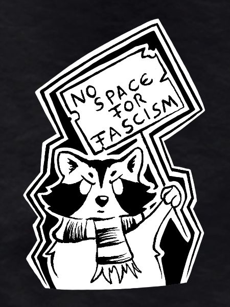 Trashpanda against Fascism
