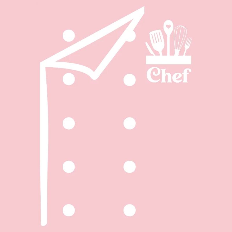 Funny Chef Head Chef Baker Chef Uniform With Tools