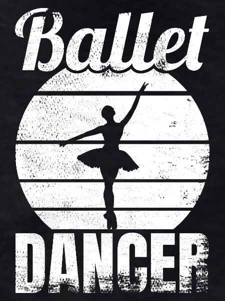 Funny ballet dancer