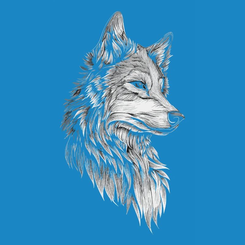 Wolf Head Realistic
