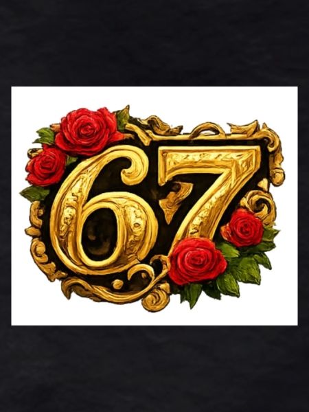 Golden67 Rose Frame