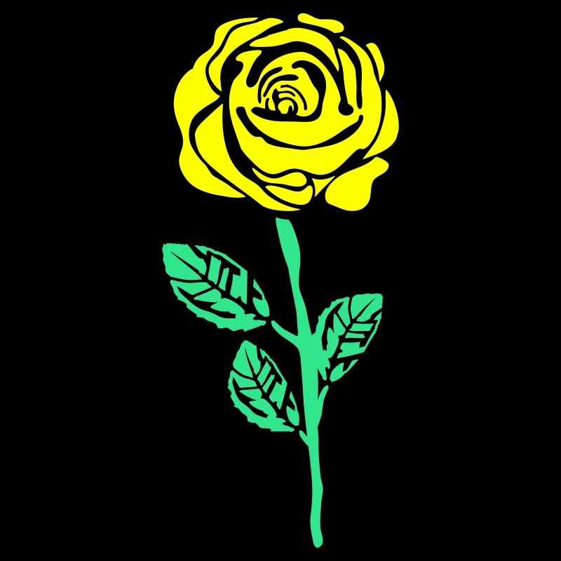 Rose jaune