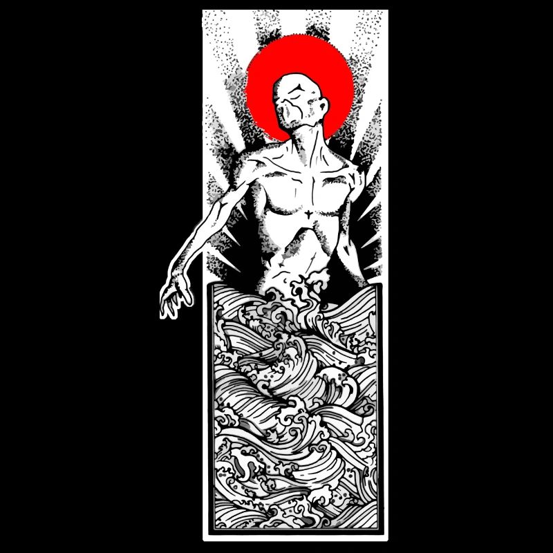 018 Calm Storm A Sticker