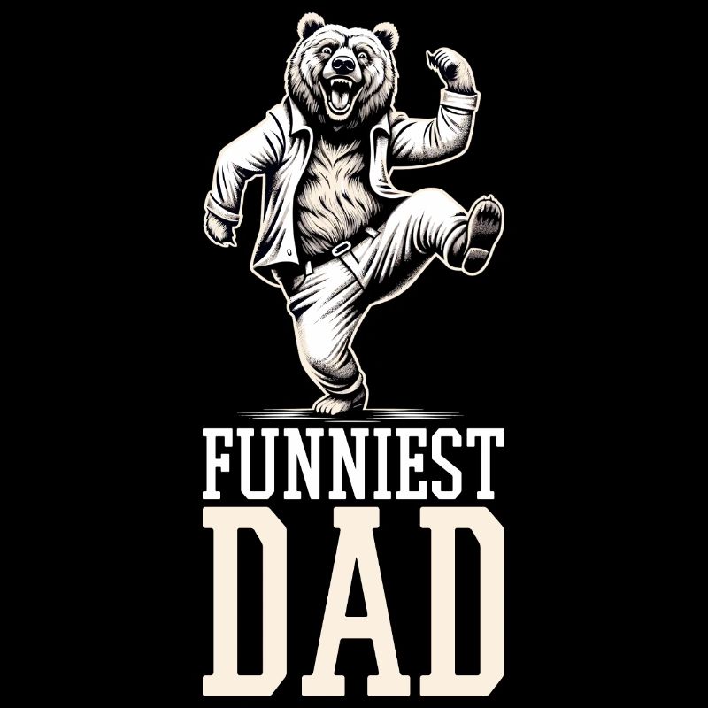 Funniest Father Dancing Bear Gift