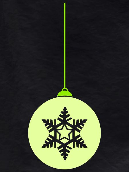 Weihnachtskugel Stern Christmas